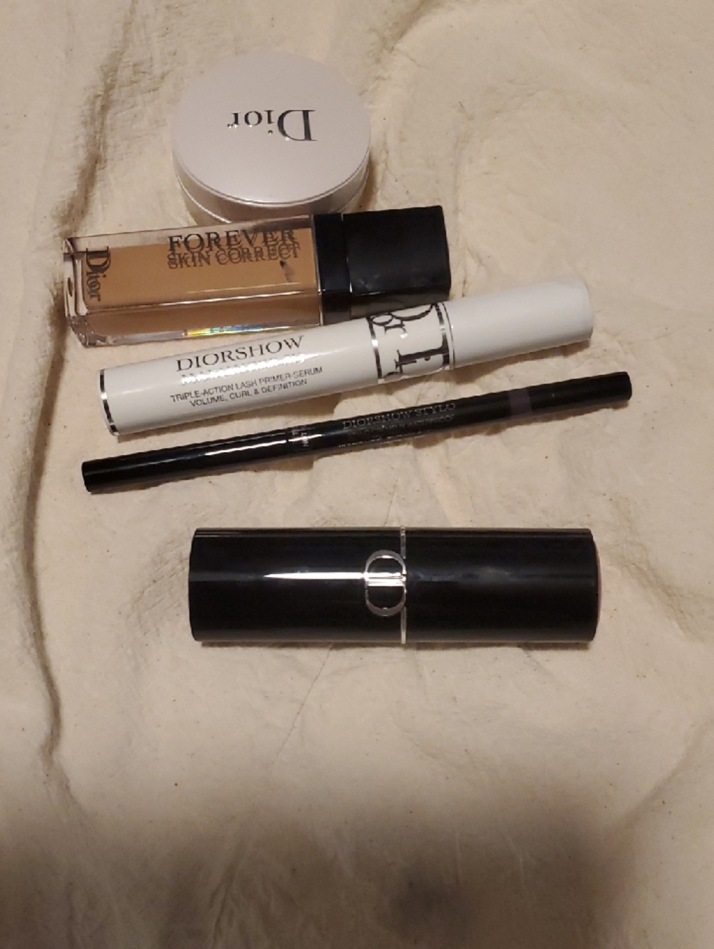 Dior Makeup Set in Black and White